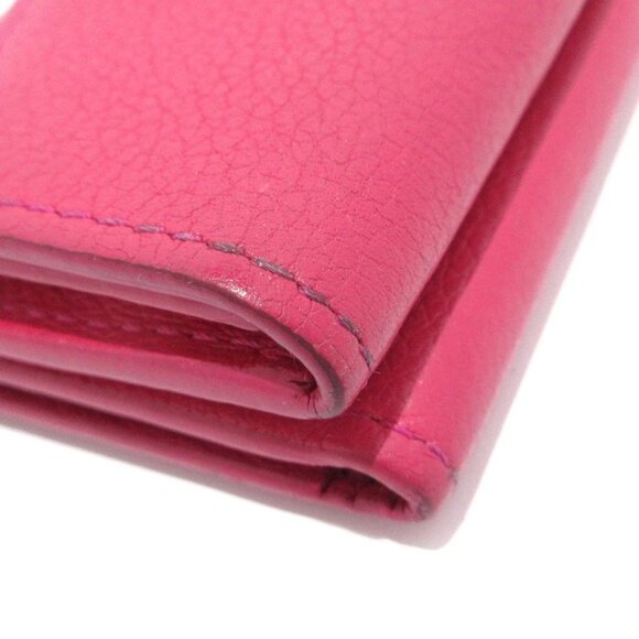 LOUIS VUITTON Portefeiulle Lock Mini Hot Pink Lockme 349-080625 - Picture 6 of 13